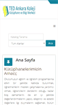 Mobile Screenshot of library.tedankara.k12.tr